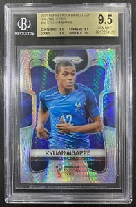 Kylian Mbappe 2018 Panini Prizm World Cup Prizms HYPER BGS 9.5 TRUE GEMS POP 10 - Picture 1 of 3