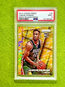 Jabari Parker GOLD PULSAR PRIZM # /10 ROOKIE CARD PSA 9 POP 2 RC 2014 Prizm SSP - Picture 1 of 24