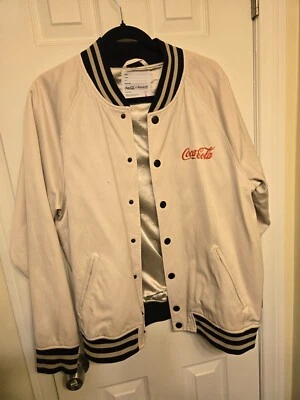 vintage coca cola bomber jacket - Image 1 of 4