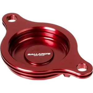 Ballards Honda CRF450R 02-08 CRF450X 05-17 Red Oil Filter Cover - Picture 1 of 2
