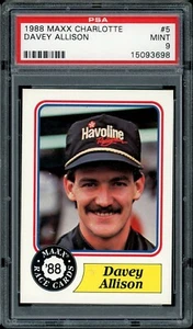1988 Maxx Charlotte Misc #5 Davey Allison PSA 9 *d3 - Bild 1 von 2