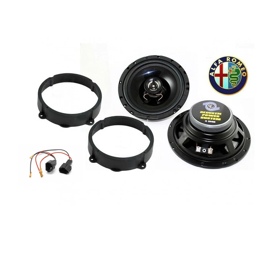 Altoparlanti + supporti  ALFA 159 120 watts -16,5 cm anteriori / posteriori - Image 1 of 1