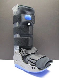 Bauerfeind OrthoPrax Pneumatic Air CAM Walker Boot L R Tall  X-Small Blue - Picture 1 of 11