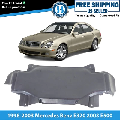 Nuevo protector contra salpicaduras de motor central para Mercedes Benz E320 2003 E500 1998-2003 Foto 1 de 4