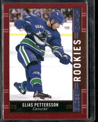 18-19 Upper Deck - O-Pee-Chee Glossy Rookies RED #R-10 Elias Pettersson (RC) BX1 - Image 1 of 2