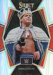 2022 Panini Select WWE JERRY LAWLER #193 Silver Prizm Premier Level WWF Legends - Picture 1 of 2