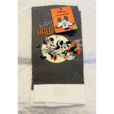 Disney Mickey & Minnie Happy Halloween (2) Pk Kitchen Towels - Image 1 of 2