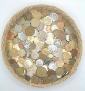1 Ounce Oz bag Lot of WORLD Coins MIX random coins Mixed countries, years! Gift!