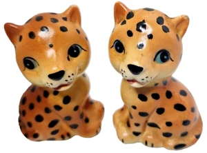 Juego coctelera leopardo guepardo sal y pimienta gato (T140) - Imagen 1 de 5