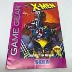 Manuel seulement - X-Men (Sega Game Gear, 1994)