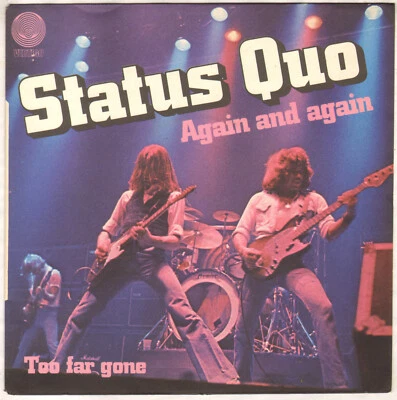 STATUS QUO "AGAIN AND AGAIN" SP 1978 VERTIGO 6173 584 - Photo 1/4
