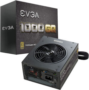 EVGA 1000 GQ 80+ GOLD 210-GQ-1000-V1 1000W Semi Modular Power Supply PSU EXCELLE