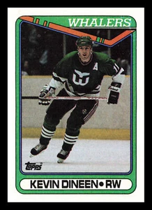 Kevin Dineen #213 1990-91 Topps Hartford Whalers - Picture 1 of 2