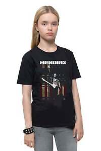 Jimi Hendrix Kids Peace Flag T Shirt