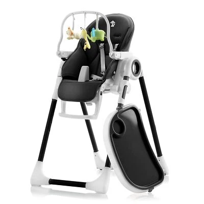 Sweety Fox Adjustable, Folding, Baby & Toddler High Chair- Black (NEW) - Image 1 of 4