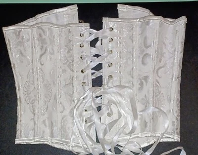 Corsé XS Faja Con Cordones Bajo Busto Forma Corporal Marfil Crema Elegante Faja  Foto 1 de 4