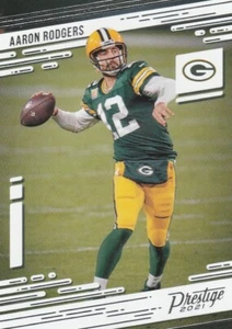 2021 Prestige Base #104 Aaron Rodgers - Picture 1 of 2
