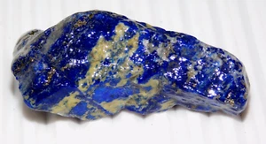 244Ct Natural CERTIFIED Blue Lapis Lazuli Uncut Rough Raw Loose Gemstone - Imagen 1 de 6