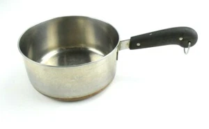 Vintage 1801 Revere Ware 1.75 Qt. Copper Bottom Saucepan - Picture 1 of 8