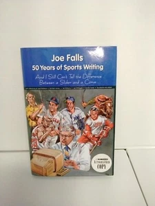 Joe Falls Fifty Years of Sports Writing Signed  - Picture 1 of 10