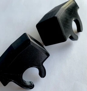 85-87 HONDA ATC 250SX DASH PANEL SIDE RUBBERS LEFT+RIGHT *3D PRINTED* - Picture 1 of 5