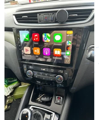 Head Unit 4+64GB Android 15.0 Carplay For Nissan X-Trail T32 Qashqai J11 GPS Sat - Image 1 of 4