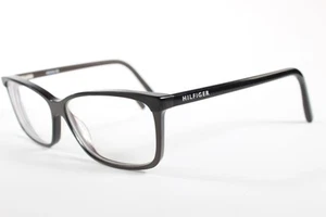 Tommy Hilfiger Eyeglasses TH 55 Women Grey Full Rim Plastic Glasses Frames 55 mm - Picture 1 of 4
