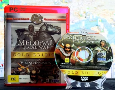 Medieval: Total War 1 Gold Edition Retro PC Game Gamer's Choice Edition [Tested] - Image 1 of 4