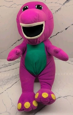 Vintage Barney Talking Plush Vintage 1992 Playskool 100s Of Sayings 71245 - Image 1 of 4