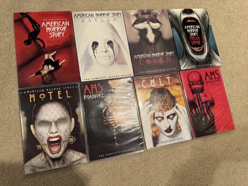 American Horror Story: Season Vol. 1-8, 30-Disc DVD Collection - Image 1 of 1