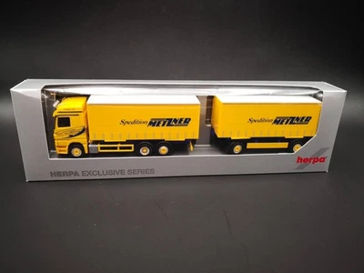 Herpa MB Actros MP3 Spedition Metzner Hängerzug *Vi1000-2-5000 - Bild 1 von 4