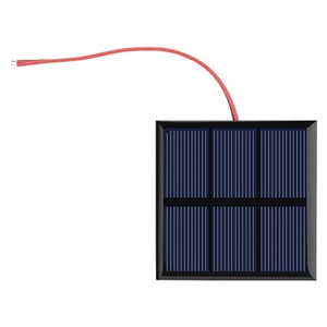 0 7 W 1 5 V Mini Tragbares Solar Panel DIY Power Modul Ladegerät Für 1 2 V Batte - Bild 1 von 7