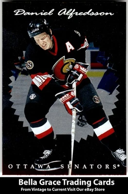 1996-97 Donruss Elite Daniel Alfredsson #100 Ottawa Senators NHL Hockey  - Image 1 of 2