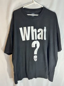 Stone Cold Steve Austin Vintage T-Shirt What? Wrestling Skull Y2K Schwarz 3X Herren - Bild 1 von 4