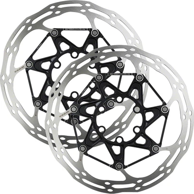 Paquete de rotor de freno de disco SRAM Centerline X 160 mm con pernos de acero acero y Foto 1 de 2