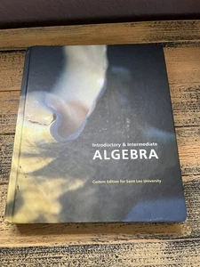 Introductory & Intermediate Algebra: Custom Edition for Saint Leo University New - Picture 1 of 7