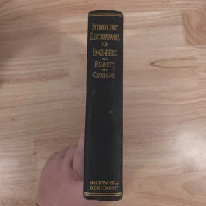 Antik 1926 Einführung Elektrodynamik für Ingenieure McGraw Hill 1. Auflage - Bild 1 von 6