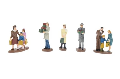 Bachmann Hawthorne Village 2007 Holliday Shoppers Ridin The Rails Collection - Image 1 of 4