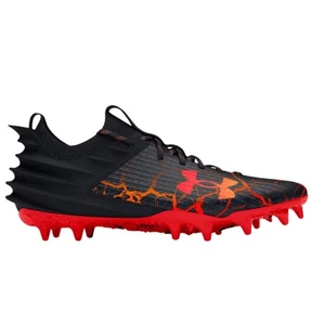 Botines de fútbol Under Armour Blur 2 MC All American para hombre talla 12 Phoenix rojo fuego - Imagen 1 de 14