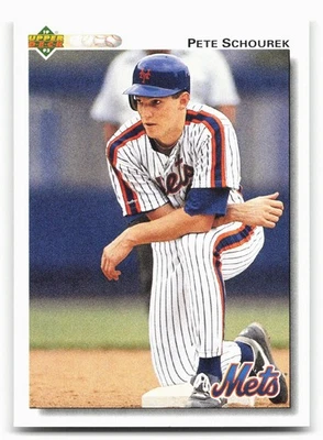 1992 Upper Deck #673 Pete Schourek - Image 1 of 2