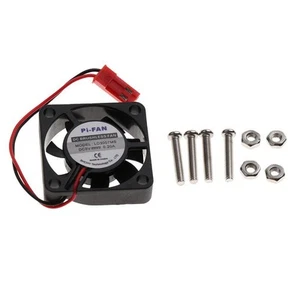 Petit ventilateur de refroidissement sans balais CC 5 V avec vis pour Raspberry - Photo 1/5