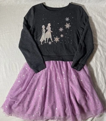 Disney Edición Limitada Colección Talla 10 Jumping Beans Niñas’ Vestido Tutú CONGELADO Foto 1 de 4