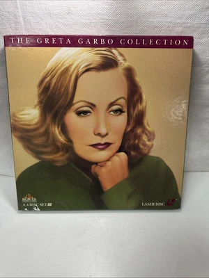 THE GRETA GARBO COLLECTION 4-Laserdisc LD BOXED SET VERY GOOD CONDITION RARE - Image 1 of 4