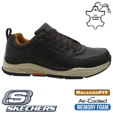 skechers men's delson rendo lace boot