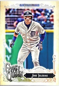 2017 Topps Gypsy Queen #261 Jose Iglesias - Detroit Tigers Baseball Card    - Picture 1 of 2