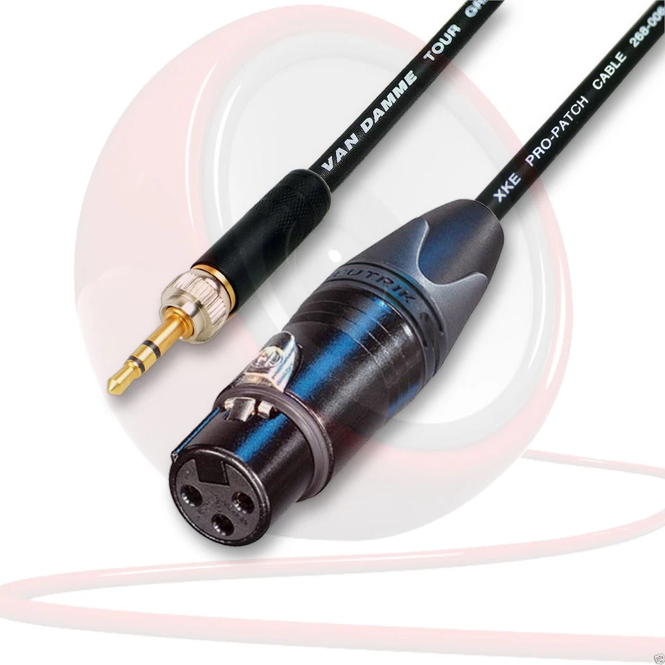 Cable de repuesto Sennheiser 'Line Input' CL2 XLR. Transmisor. SK 100 300 50 Foto 1 de 2