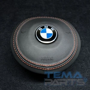 BMW E46 E39 E53 M Sport Leder Luft Lenkrad Fahrer Tasche OEM 3 5 X5 SERIE - Bild 1 von 5