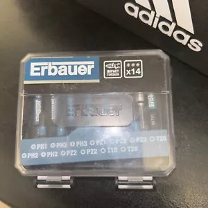 Erbauer Mixed Screwdriver Bits. 14 Pieces Brand New - Picture 1 of 1