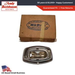 1957-1959 Desoto Plymouth Firesweep Dome Lamp Light Chrome Housing 1753468 NOS - Picture 1 of 7