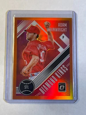 2018 Panini Donruss Optic Orange Prizm #ed /199 #30 Adam Wainwright - Image 1 of 2